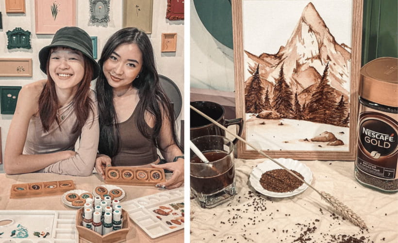 2-Hr Coffee and Biscuit Painting - Edible Paint - Who will enjoy this activity most?