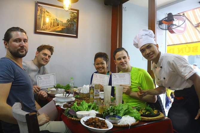 3 Dishes cooking + Egg Coffee bonus & Local Market Tour - What the cooking lesson is like