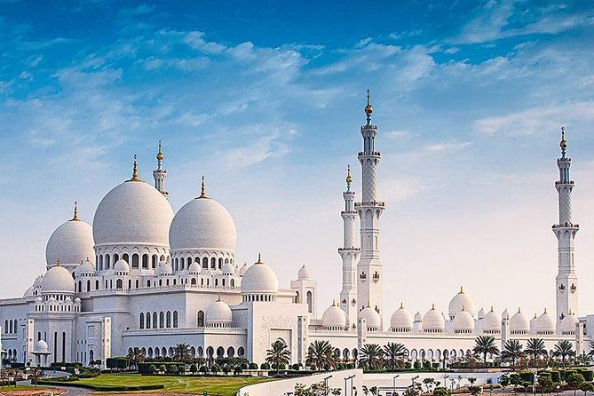 Abu Dhabi Full-Day Tour from Dubai With Gold Coffee At Emirates Palace - Qasr Al Watan and the Waterfront Views