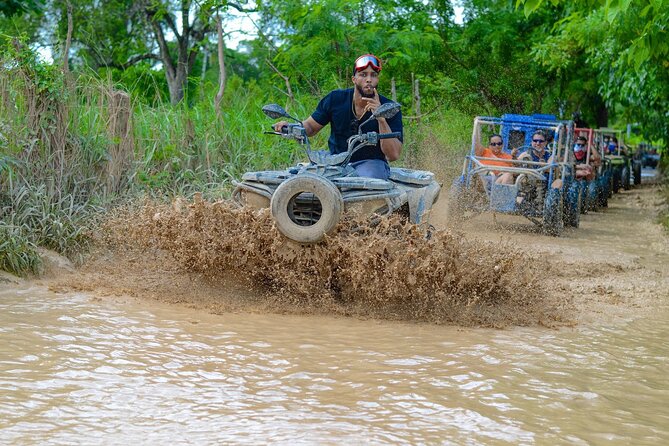 Adrenaline in 4X4 ATV through Macao Beach, Cave, Cafe Tour and Tobacco - Macao Beach is the scenic finish