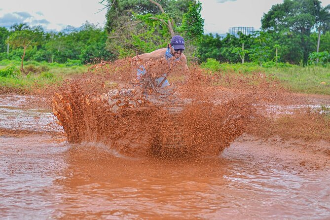 Adrenaline in 4X4 ATV through Macao Beach, Cave, Cafe Tour and Tobacco - Pickup and meeting details need extra attention