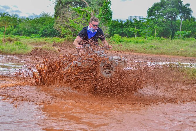 Adrenaline in 4X4 ATV through Macao Beach, Cave, Cafe Tour and Tobacco - Private does not always mean polished