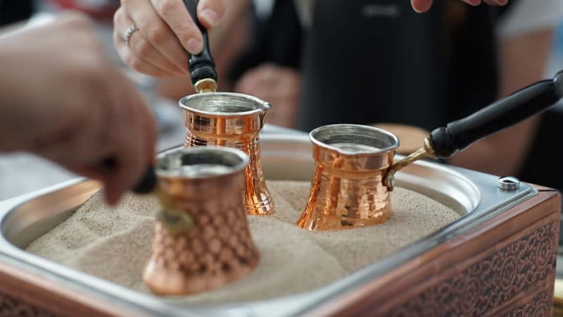 Antalya: Turkish Coffee Brewing on Sand & Fortune Telling - Starting near MarkAntalya Mall