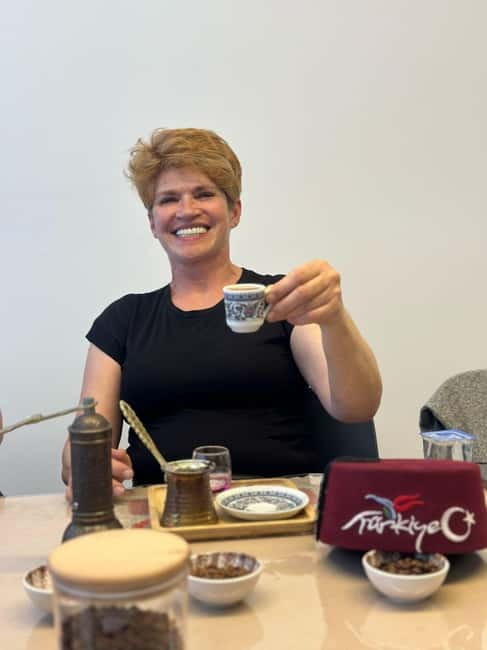 Antalya:Turkish Coffee Workshop + Fortune Telling + Gift Set - The welcome and introduction to coffee culture