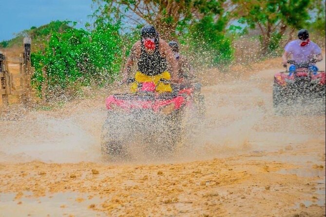 ATV through the cenote jungle, chocolate tasting AND coffee - The clear-water cave is the tour’s unusual finale
