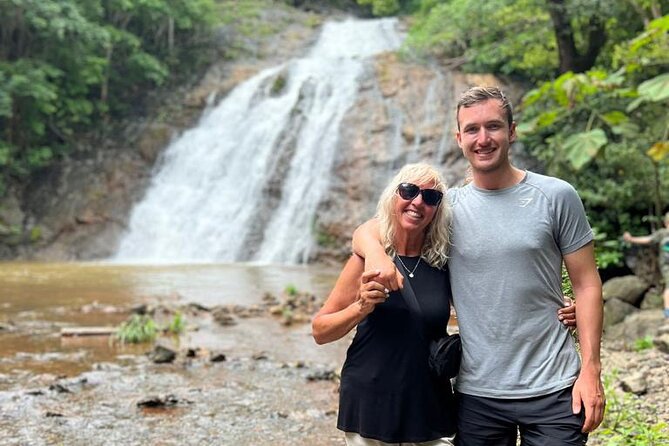 ATV Waterfall & Organic Coffee Farm with Lunch - A waterfall reached by a rocky riverbed
