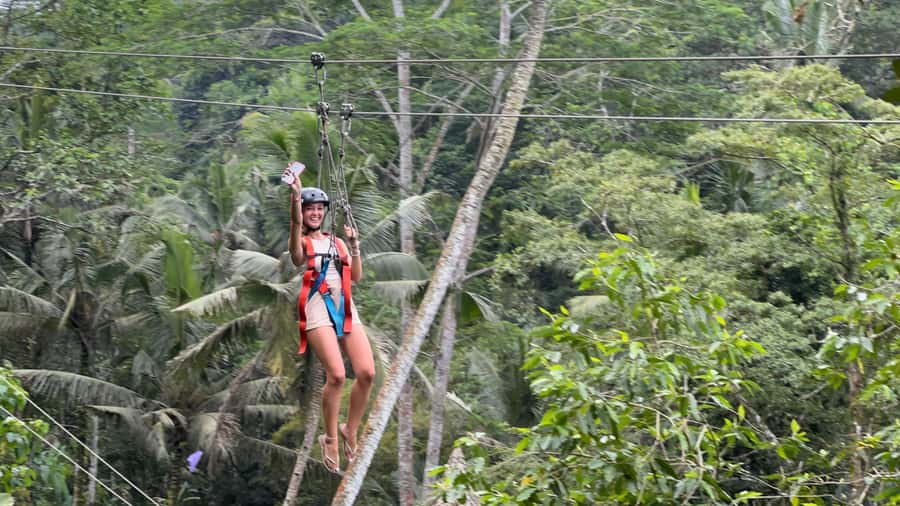 Bali: Ubud Zipline, Goa Raja Waterfall and swing adventure - Key points to know before booking
