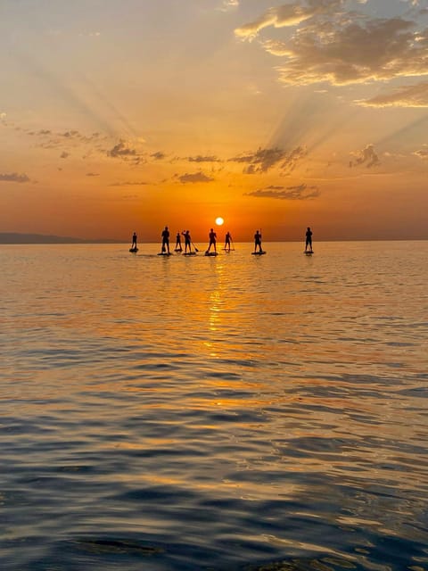Barcelona: Sunrise Standup Paddle Tour w/ 4K Video & Coffee - A quiet start beside Barceloneta Beach