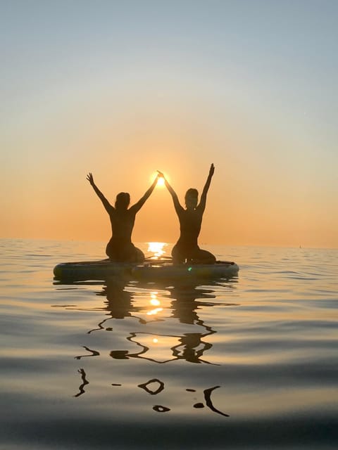 Barcelona: Sunrise Standup Paddle Tour w/ 4K Video & Coffee - Paddling into the first light