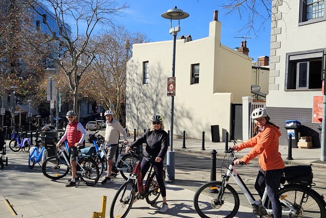 Bespoke Cycle Tours - Sydney Harbour E-Bike Coffee/Lunch Tour - Crossing the Sydney Harbour Bridge from Milsons Point