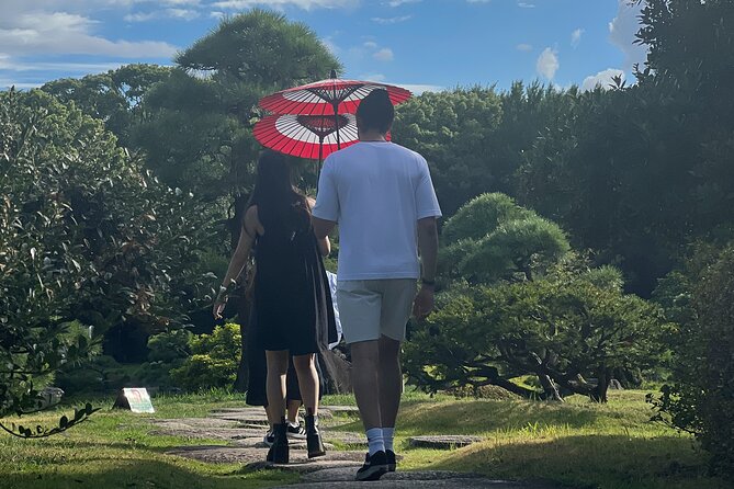 Best of Downtown Tokyo: Nature, Coffee, & Japanese Sweets Tasting - Two Japanese sweets with very different personalities