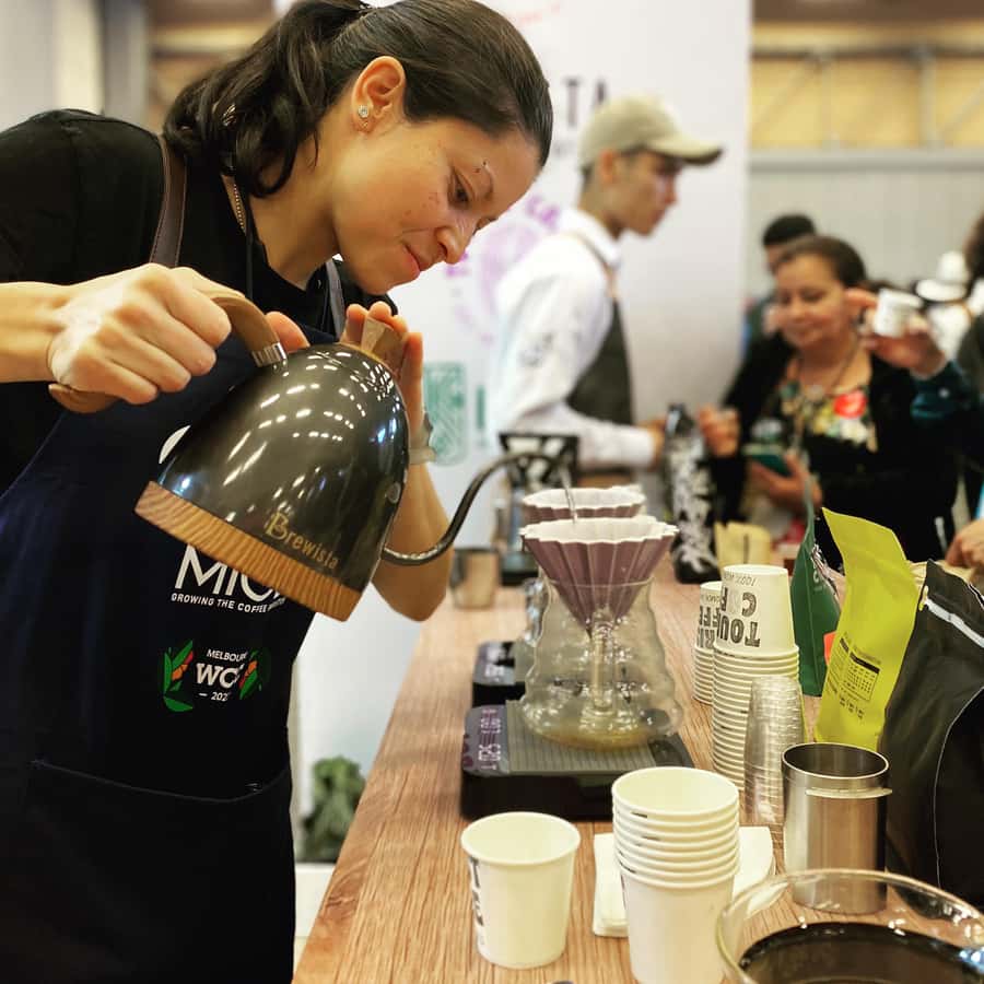 Bogotá: Experience of a coffee competition - What happens during the 150-minute session