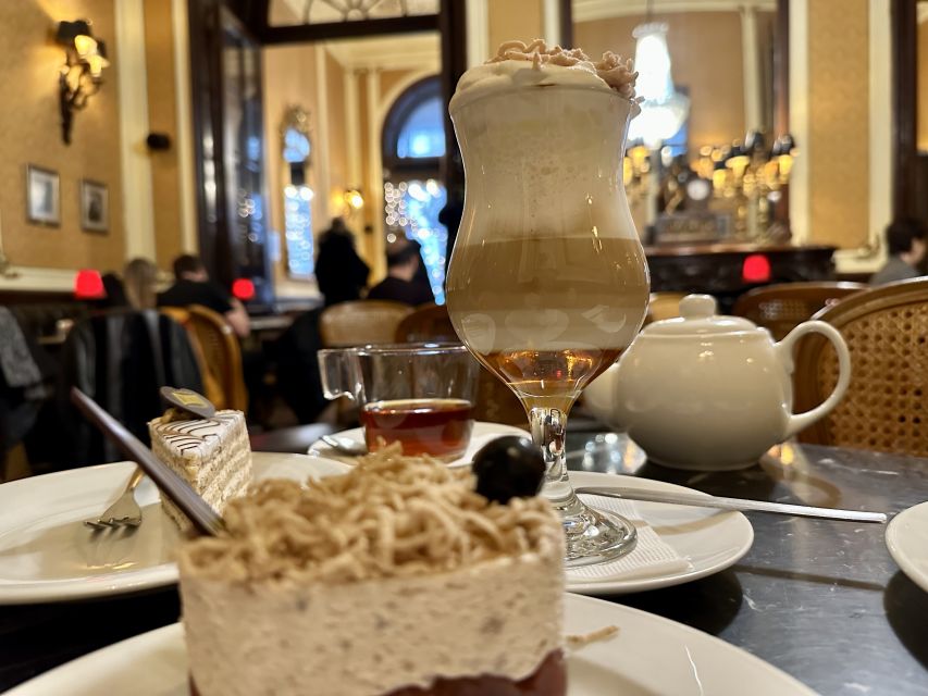 Budapest: Coffee House Tour with Cofffee & Dessert Tasting - Tasting Hungarian cakes instead of just looking at them