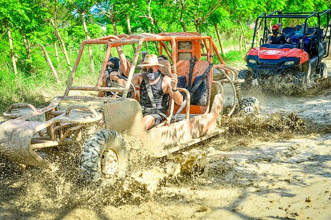 Buggy Adventure Tour with Chocolate and Coffee in Punta Cana - Starting the buggy ride on rough country roads