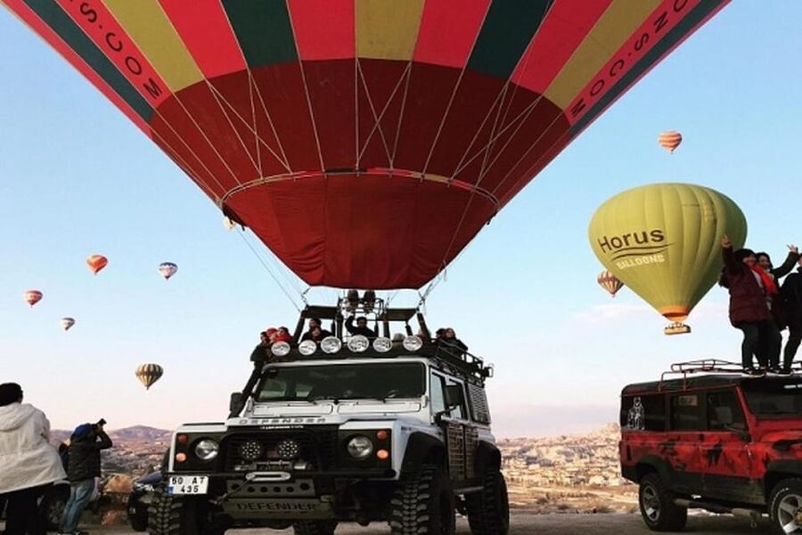 Cappadocia Off-Road Jeep Safari Experience with Free Coffee - A viewpoint break keeps the pace comfortable