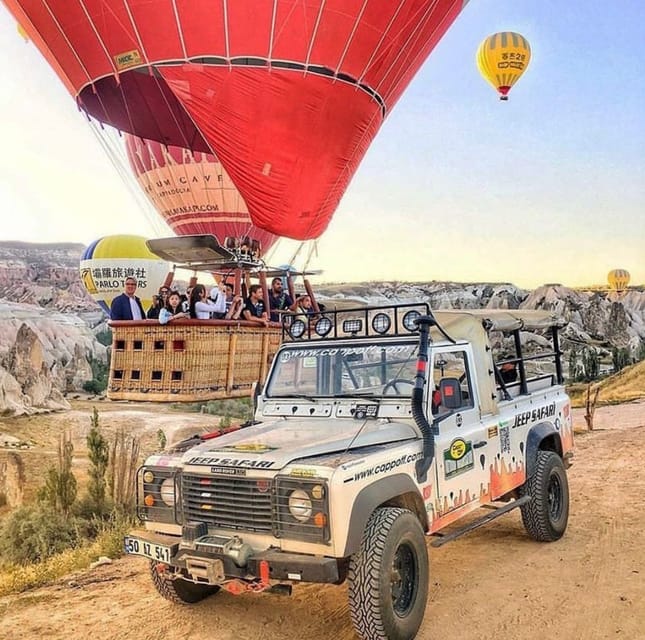 Cappadocia Off-Road Jeep Safari Experience with Free Coffee - Sunset, coffee, and the champagne detail