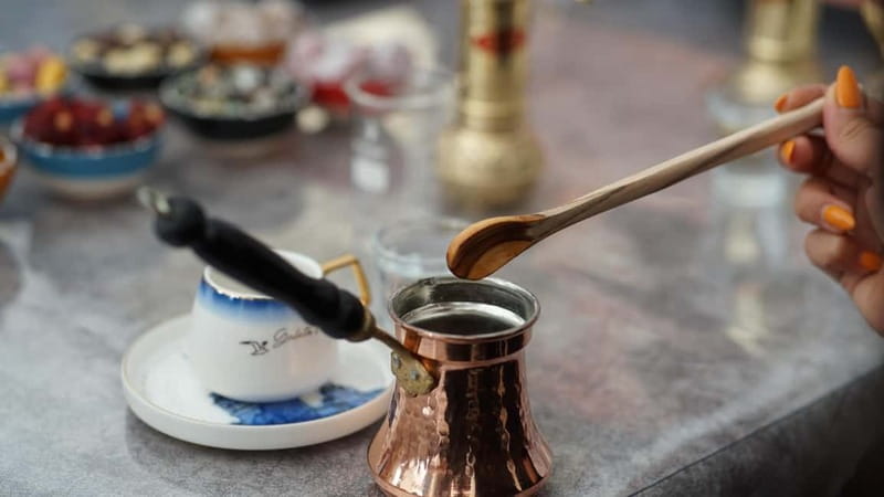 Cappadocia: Turkish Coffee Workshop on Sand & Fortune + Gift - The gift set gives the $33 price real value