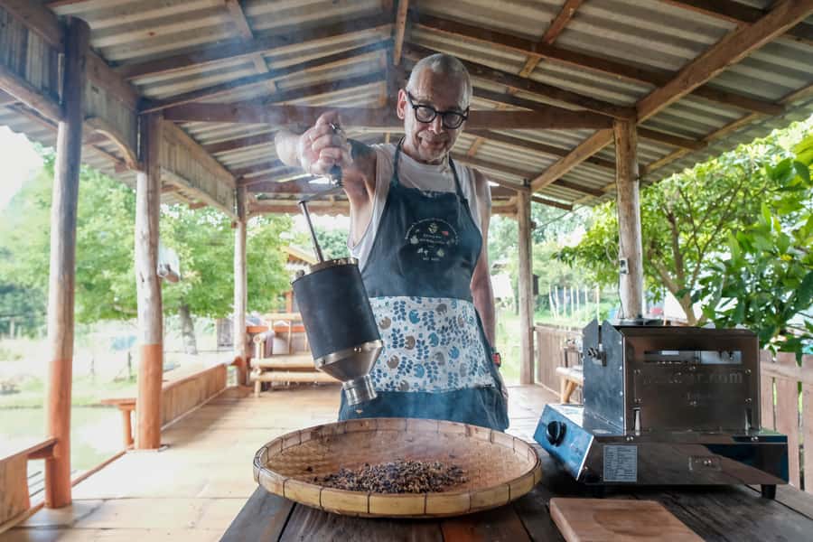 Chiang Mai Coffee Full Day Tour: Trek, Brew & Roast Journey. - A forest walk with coffee at the end