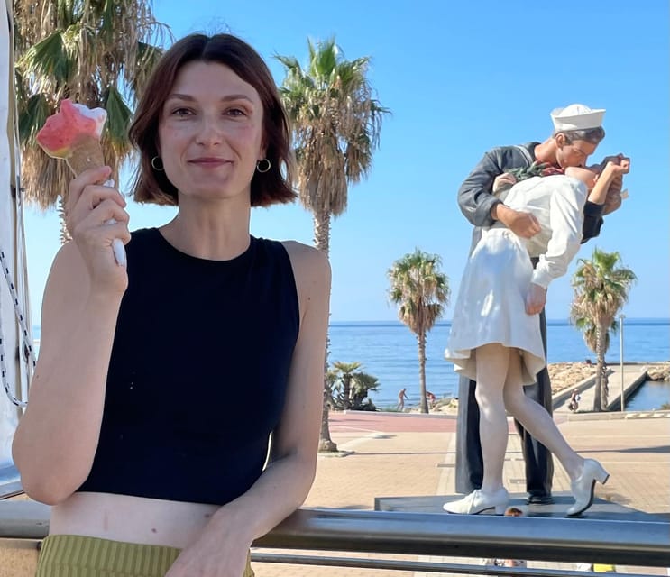 Civitavecchia: Guided Bike Tour with Coffee and Gelato - Riding through the historic center