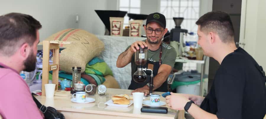 Coffee Tasting Experience in Cali - A small coffee factory in central Cali