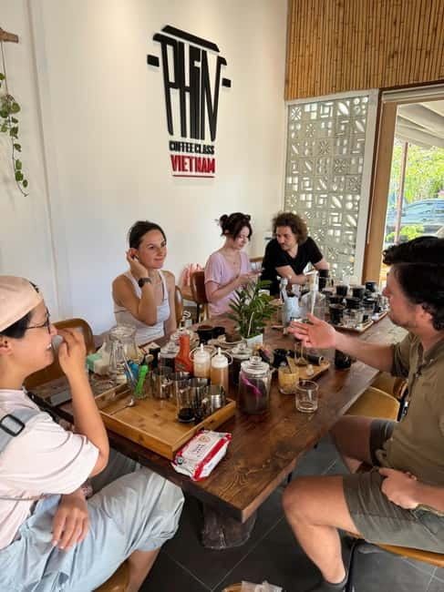 Da Nang: Egg, Salt, & Coconut Coffee Making Class - Making egg coffee, the dessert-like first drink