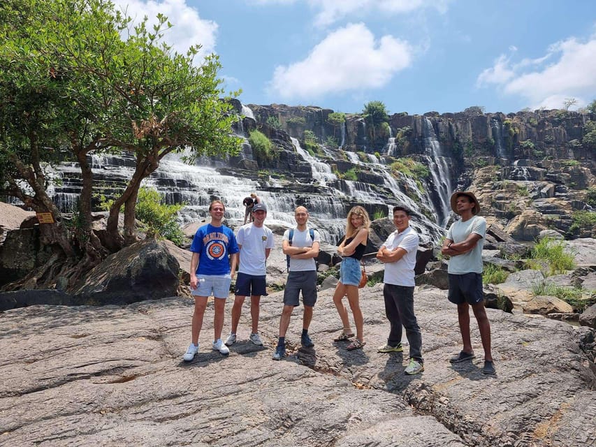 DALAT EASY RIDER GROUP TOUR - PONGOUR FALL - SILK- COFFEE.. - Lunch breaks up a busy day