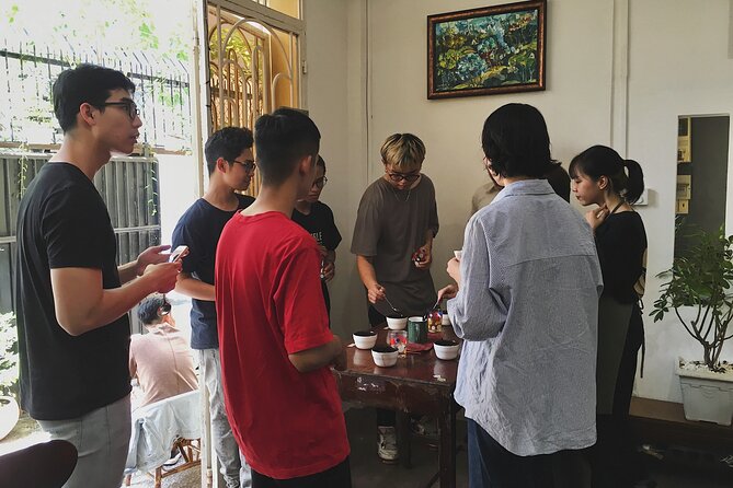 Discover Vietnam's Coffee Culture. - Tasting coffee, tea, snacks, and water