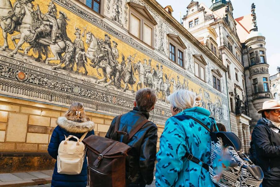 Dresden: Guided City Walk with a Cup of Coffee - Starting at Neumarkt and Dresden Information