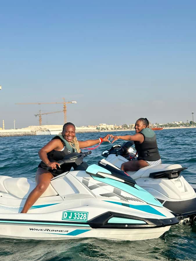 Dubai Jet Ski & Chill? More Like Jet Ski & Thrill! + Coffee - Starting at Fishing Harbour 2 in Jumeirah