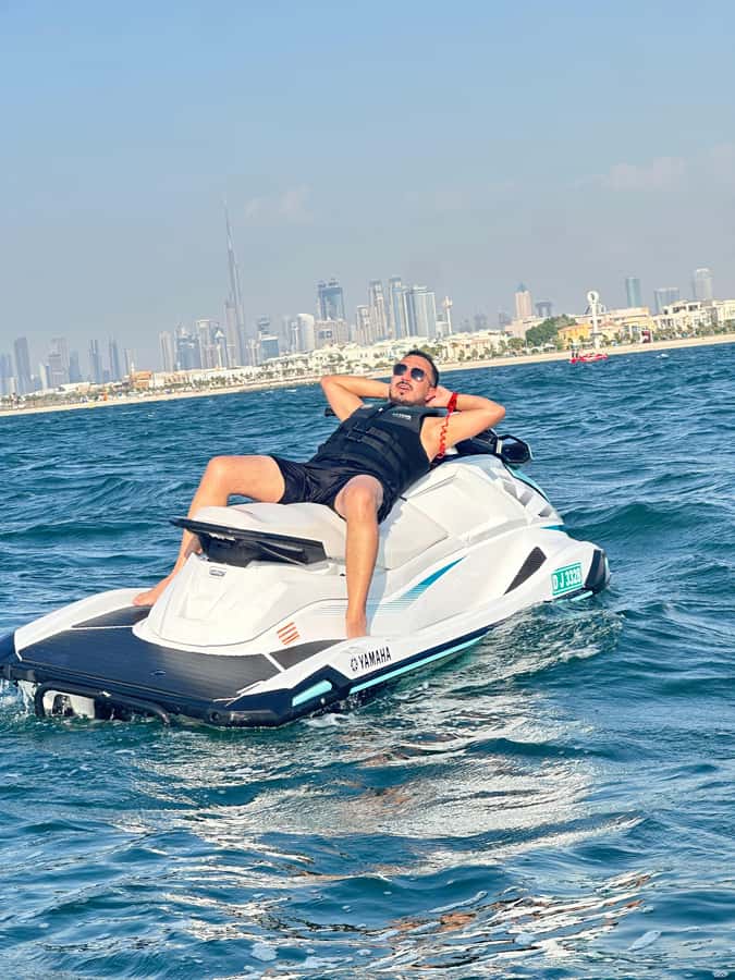 Dubai Jet Ski & Chill? More Like Jet Ski & Thrill! + Coffee - What the 1050cc Yamaha feels like on the water