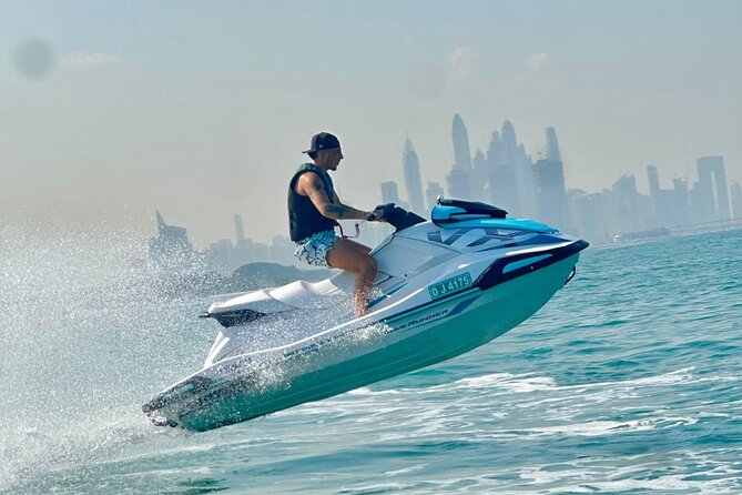 Dubai Skyline Jet Ski Tour + FREE PICS,VIDS & COFFEE - The 30-minute route: Burj Al Arab and Burj Khalifa