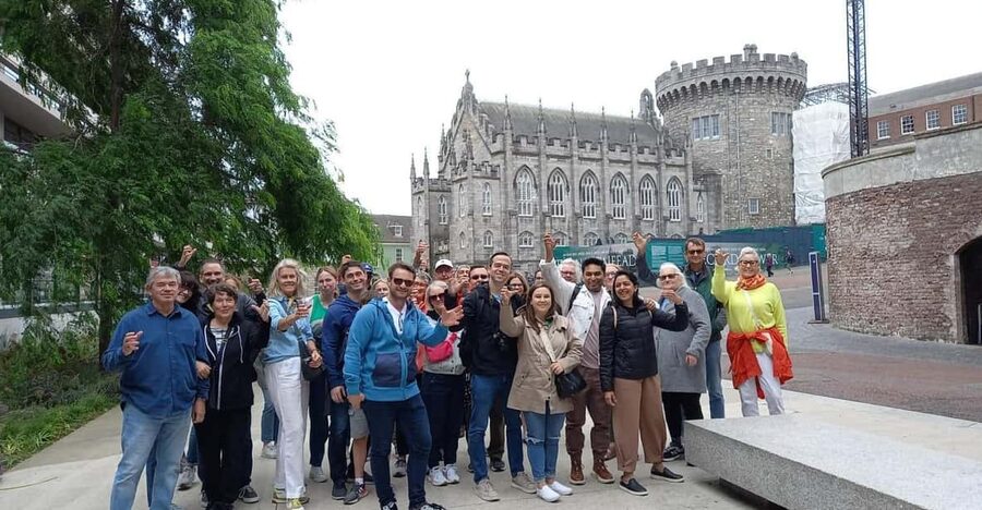Dublin Food & Drink Walking Tour & Jameson Irish Coffee Demo - The Brazen Head and the value of a real pub stop