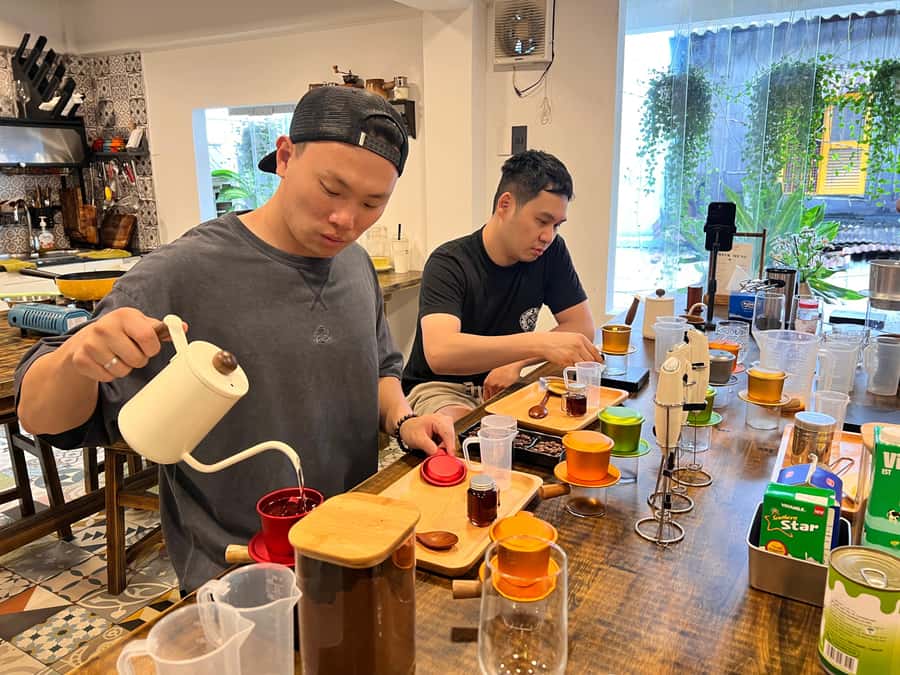 Egg coffee & Course on 4 traditional types of Viet coffee - Egg coffee: a dessert-like Hanoi classic