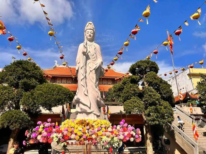 Free E-Sim Ho Chi Minh City: Pagodas and Coffee Corners Tour - Group style, walking, and comfort