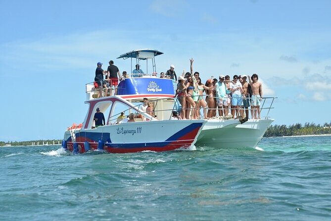 Full Day ATV, Coffee, Chocolate Tasting & Party Boat - Lunch, fruit, music, and the natural pool