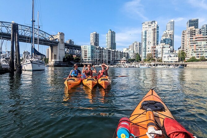 Granville Island Vancouver Kayak Tour with Coffee & Snacks (3hrs) - Why this kayak route gives you a different Vancouver view