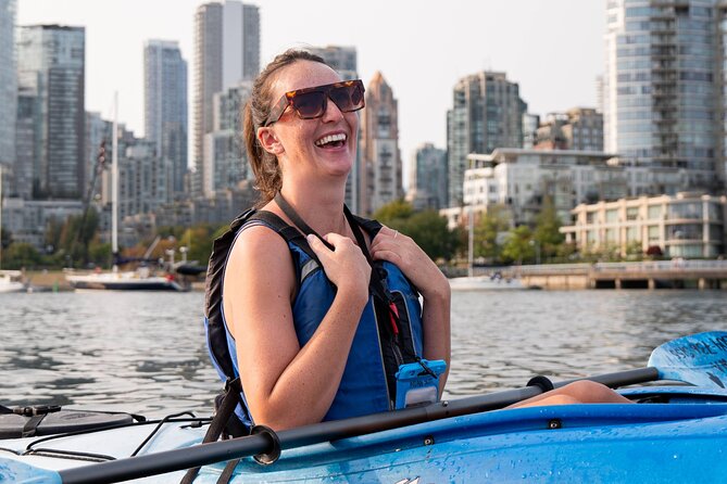 Granville Island Vancouver Kayak Tour with Coffee & Snacks (3hrs) - David Lam Park and Science World from the water