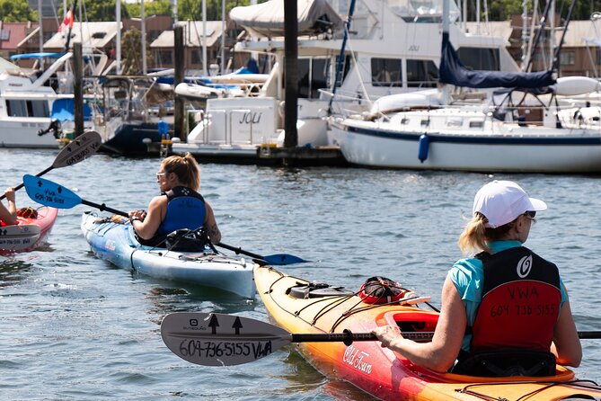 Granville Island Vancouver Kayak Tour with Coffee & Snacks (3hrs) - What the instruction is like for a nervous paddler