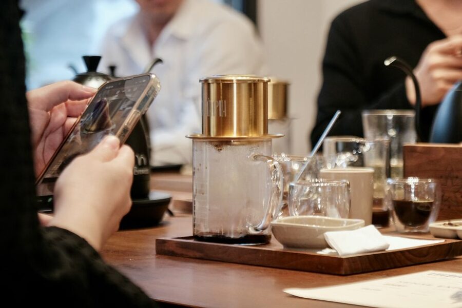 Hands-on Discovery of Vietnamese Coffee & Culture - Hearing the beans crack during small-batch roasting