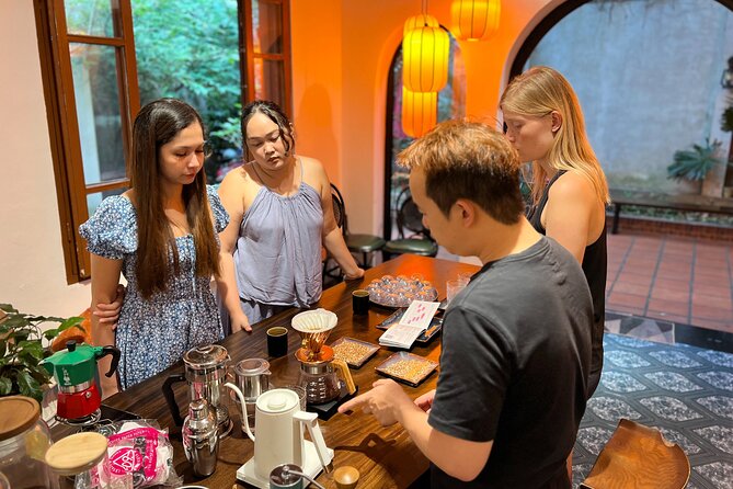 Hanoi Coffee Experience: 6 Brews, 9 Recipes & 3 Liquor Tastings - Inside the Indochine-Style Villa