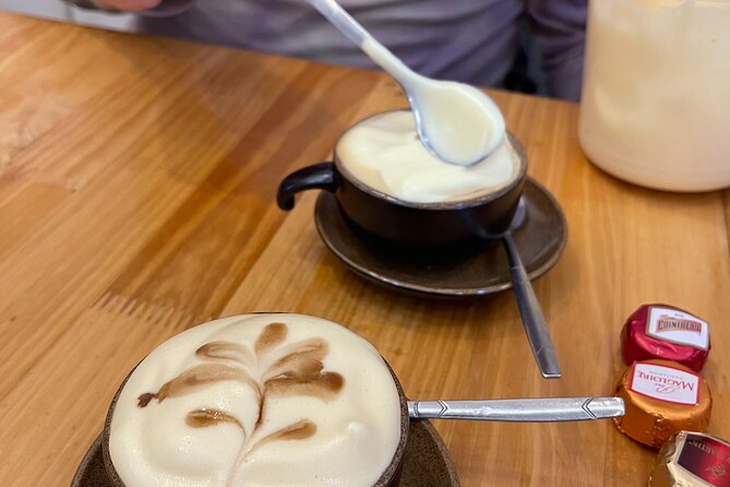 Hanoi Egg Coffee & Coconut Coffee Making Class with Free Banh Mi - The food pairing makes the price more useful
