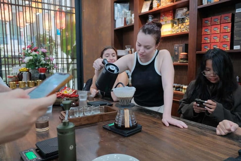 Hanoi: Salt Coffee Workshop Awake Your Senses With 6 Brews - The meeting point and pickup details