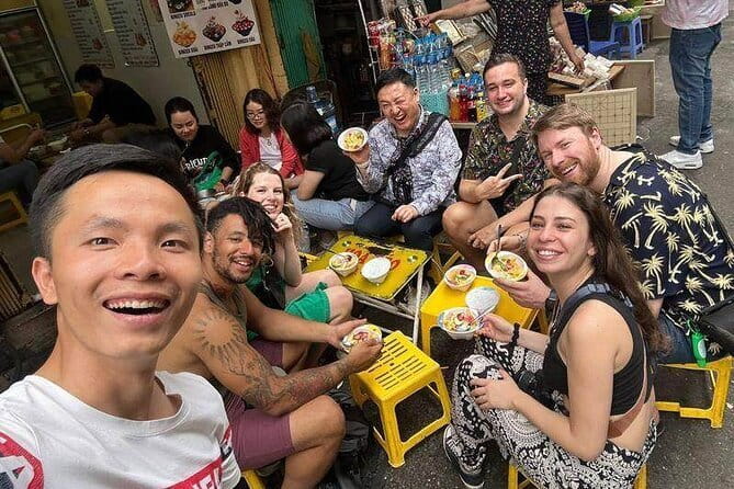 Hanoi Street Food Tour with egg coffee making - Making egg coffee at a local café