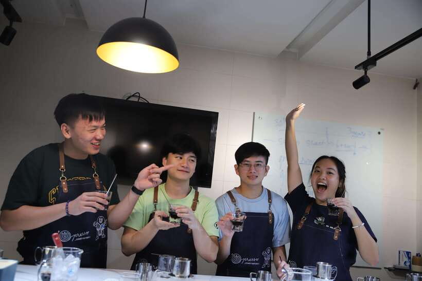 Ho Chi Minh City: Coconut/Eggs Coffee Making Class - Arrival at iO Coffee Phu My Hung