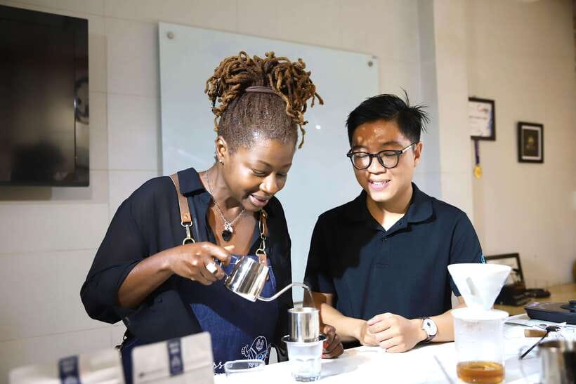 Ho Chi Minh City: Coconut/Eggs Coffee Making Class - Starting with a welcome drink