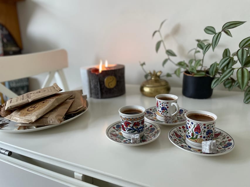 Home Style Turkish Coffee Making and Fortune Telling - Getting to Sarıyer from central Istanbul