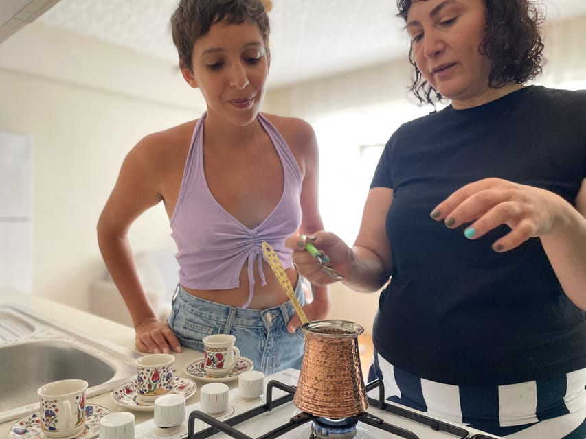 Home Style Turkish Coffee Making and Fortune Telling - Who will enjoy this most?