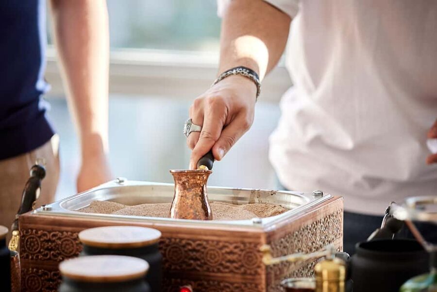 Istanbul: Turkish Coffee Brewing on Sand + Gift Set - Starting with beans, mills, and coffee stories