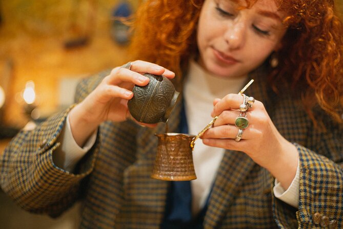 Istanbul Turkish Coffee Making & Fortune Telling Workshop - Tea, Turkish delight, and the take-home gift