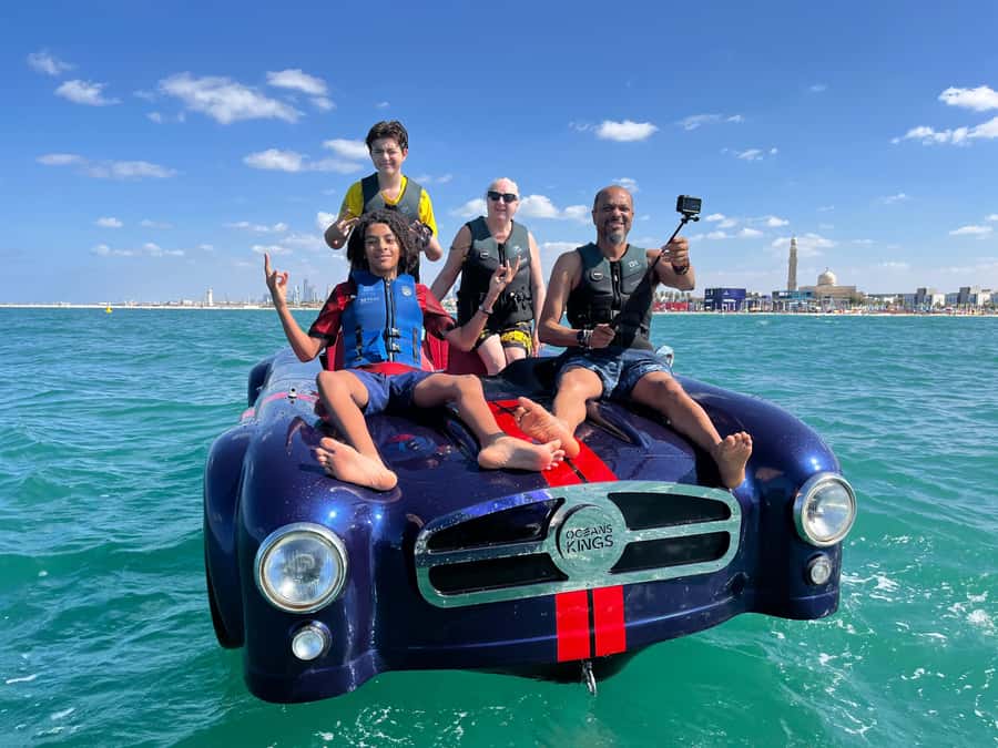 Jet Car: Squad Goals, 4 Seats. 1 Epic Ride Dubai - What the Dubai Jet Car actually feels like